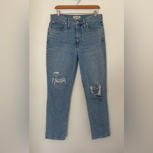 Madewell The Perfect Vintage Jean in Cardine Wash: Button-Fly Edition - Size 28